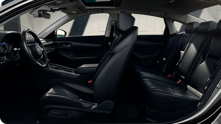dalton-honda-accord-asientos-interior Dalton Honda Accord, vista del interior con asientos de diseño elegante y confortable
