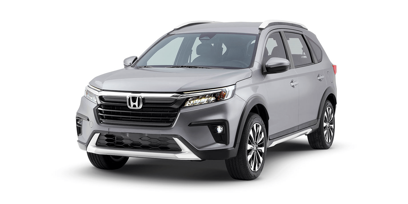 Dalton Honda BR-V Touring en color Plata Lunar, vista frontal