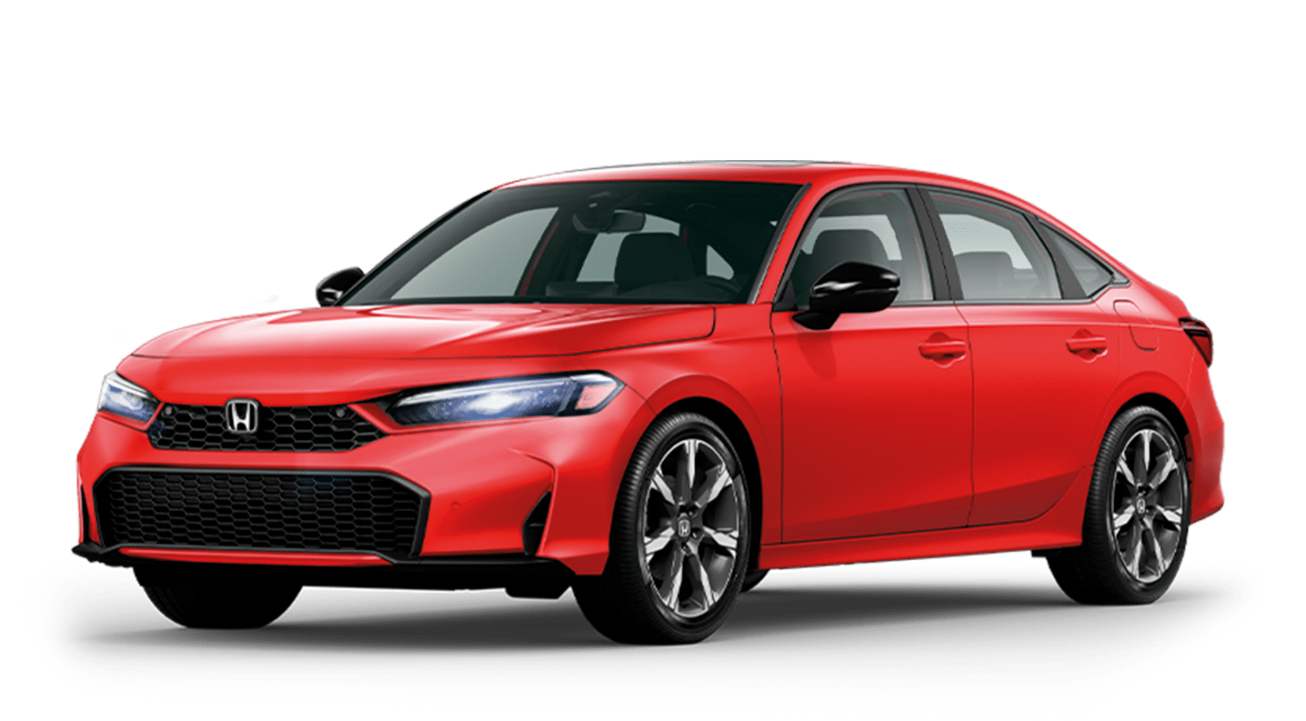 Auto rojo Touring