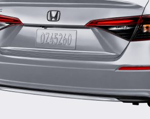 Spoiler trasero color negro